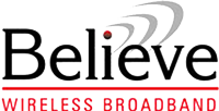 Believe Wireless Broadband Logo
