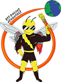 Bee Online Advantage Logo