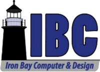 Iron Bay Computer and Design Logo