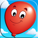 Kids Balloon Pop Language Game Logo