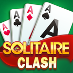 Solitaire Clash Logo