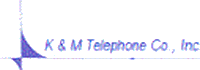 K & M Telephone Company Logo