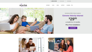 Latest acentek.net screenshot
