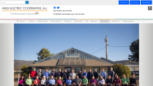 Latest anzaelectric.org screenshot