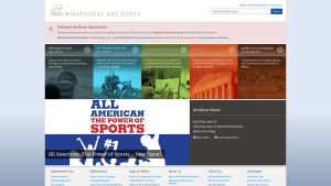 Latest archives.gov screenshot