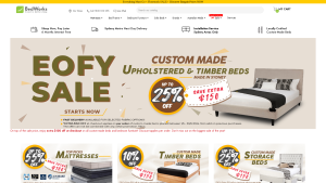 Latest bedworks.com.au screenshot