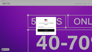 Latest betts.com.au screenshot