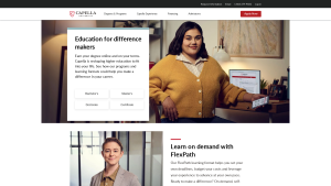 Latest capella.edu screenshot