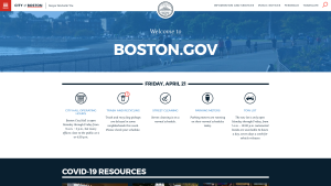 Latest cityofboston.gov screenshot