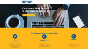 Latest crossroadsfiber.net screenshot