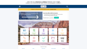 Latest dmv.org screenshot