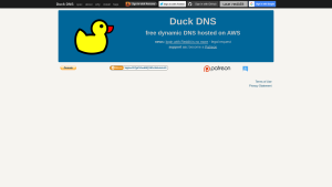 Latest duckdns.org screenshot