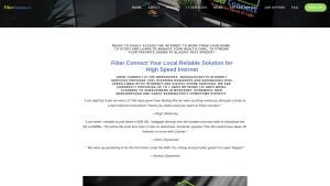 Latest fiberconnect.website screenshot