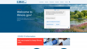 Latest illinois.gov screenshot