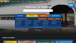 Latest in.gov screenshot
