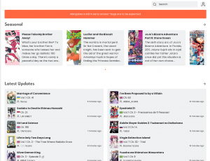 Latest mangadex.org screenshot