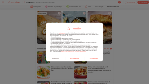 Latest marmiton.org screenshot
