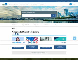 Latest miamidade.gov screenshot