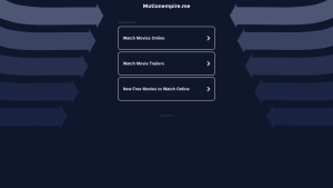 Latest motionempire.me screenshot