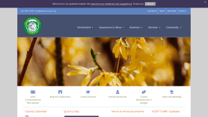 Latest nelsoncounty-va.gov screenshot