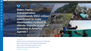 Latest noaa.gov screenshot