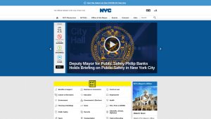 Latest nyc.gov screenshot