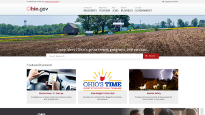 Latest ohio.gov screenshot