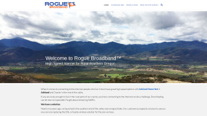 Latest roguebroadband.com screenshot