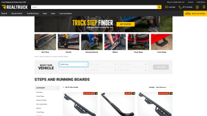 Latest runningboardwarehouse.com screenshot