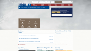 Latest uscourts.gov screenshot