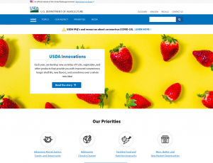 Latest usda.gov screenshot