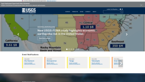 Latest usgs.gov screenshot