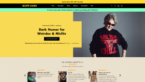 Latest wickedclothes.com screenshot