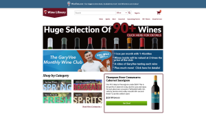 Latest winelibrary.com screenshot