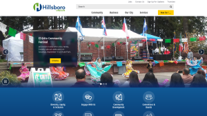 Latest www.hillsboro-oregon.gov screenshot