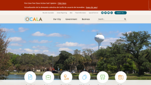 Latest www.ocalafl.gov screenshot