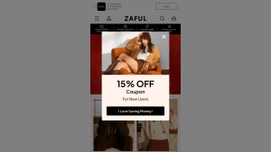 Latest zaful.com screenshot