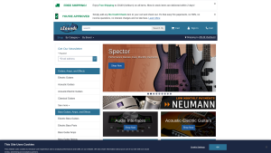 Latest zzounds.com screenshot